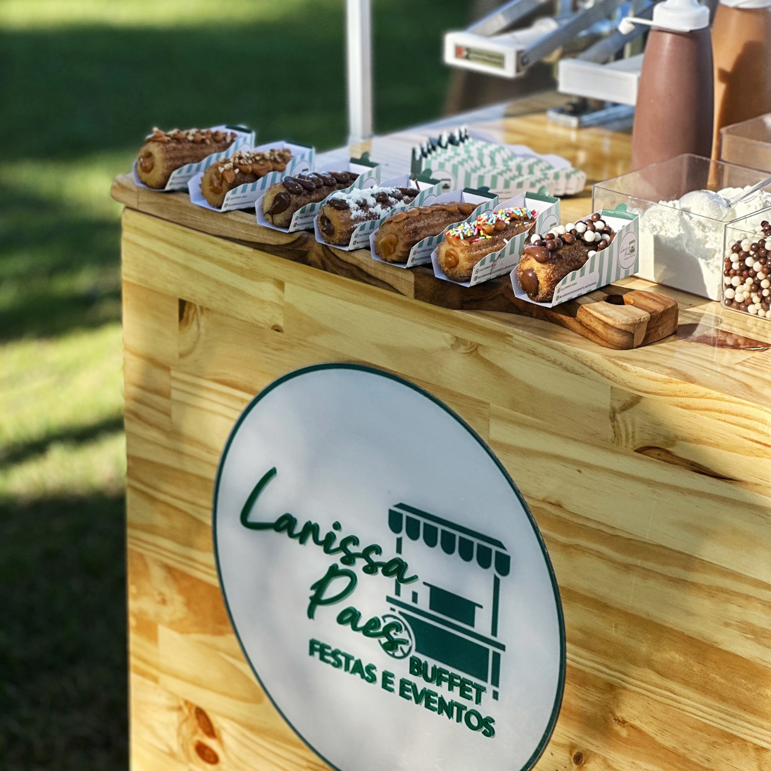 Carrinho gourmet de churros