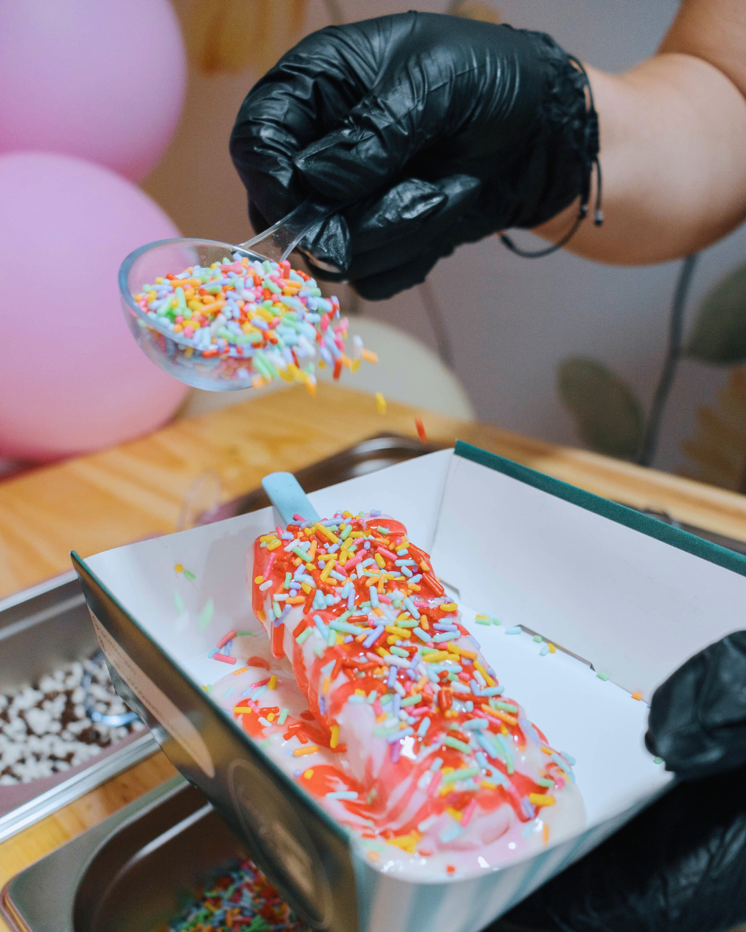 Picolé gourmet personalizado